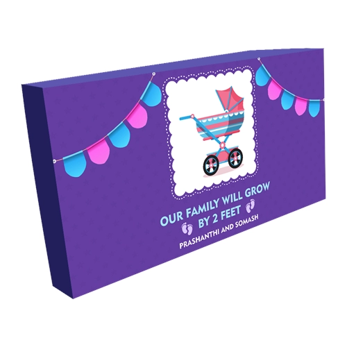 Pregnancy Announcement Gift Box 18 Compartments